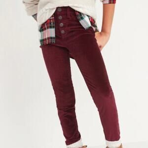 Old Navy Girl’s Rockstar Super Skinny High Rise Velvet Pants Size 16 Plus
